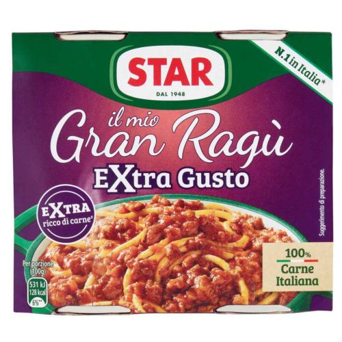 Star Gran Ragu extra húsos ragu – 2×180 g