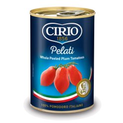 Cirio Pelati hámozott egész paradicsom konzerv – 400g