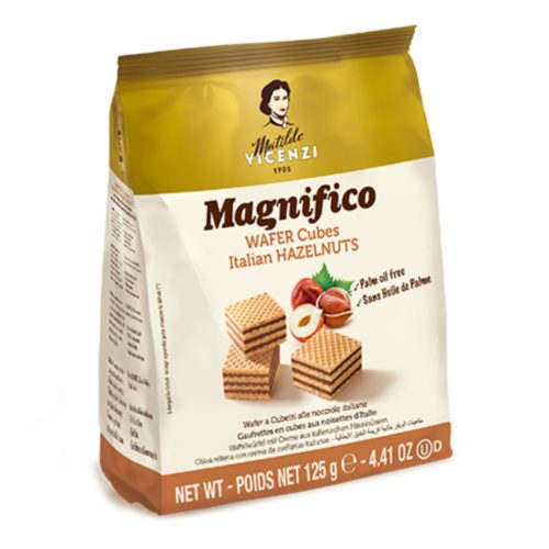 Vicenzi ostyakockák mogyorókrémmel – 125 g