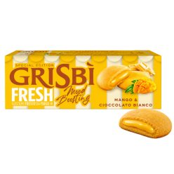   Grisbì omlós keksz mangós és fehér csokoládés krémtöltelékkel - 112g