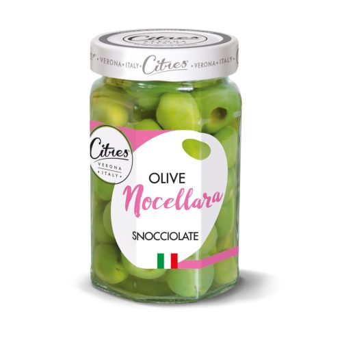 Citres Nocellara del Belice zöld olajbogyó, kimagozott – 290 g
