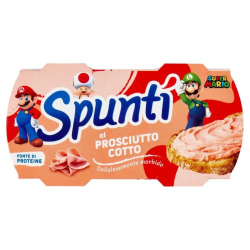 Spuntì főtt sonkás kenhető snack – 84 g × 2