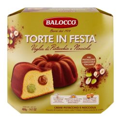  Balocco „Torte in Festa” pisztácia- és mogyorókrémes torta – 400g