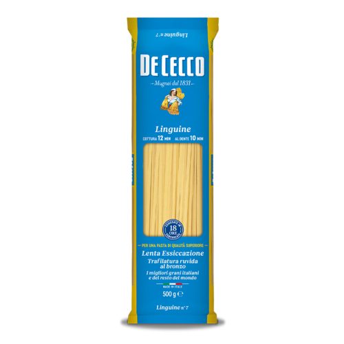 De Cecco Linguine N°7 durum száraztészta – 500 g