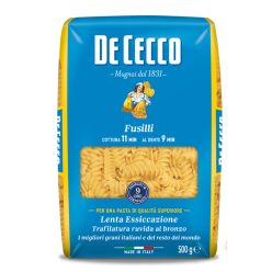 De Cecco Fusilli N°34 durum száraztészta – 500 g