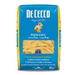 De Cecco penne lisce N°40 durum száraztészta – 500 g