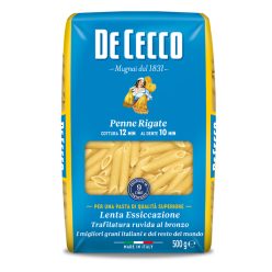 De Cecco penne rigate N°41 durum száraztészta – 500 g