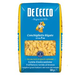   De Cecco Conchigliette Rigate N°51 durum száraztészta – 500 g