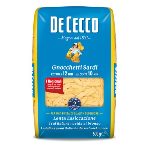 De Cecco Gnocchetti Sardi N°83 durum száraztészta – 500 g