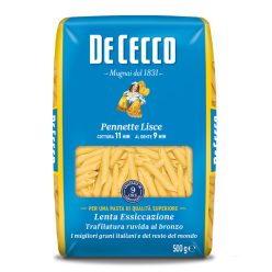   De Cecco penne mezzane lisce N°140 durum száraztészta – 500 g