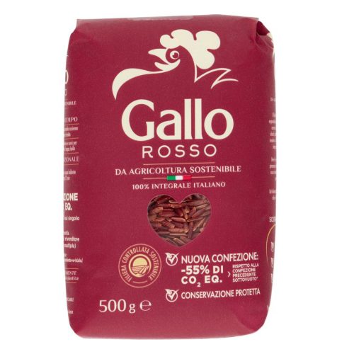 Riso Gallo Rosso Integrale vörös rizs – 500g