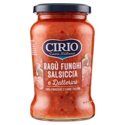 Cirio Funghi e Salsiccia tésztaszósz gombával és kolbásszal  – 350g