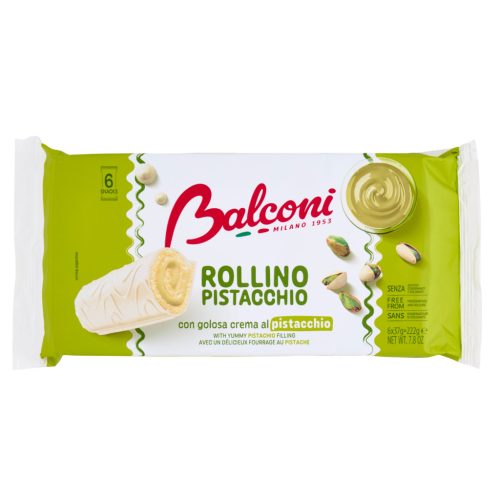 Balconi pisztáciás piskótatekercs – 222g