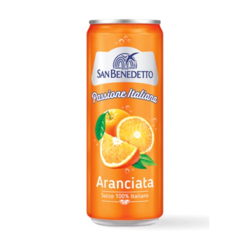 San Benedetto narancsos szénsavas üdítő – 330 ml