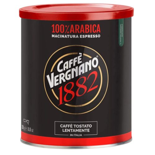 Caffè Vergnano 1882 Arabica őrölt kávé – 250g