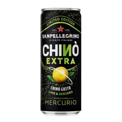   Sanpellegrino Chinò Extra lime- és gyömbérízű szénsavas üdítőital – 330 ml