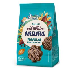 Misura Privolat kakaós keksz puffasztott rizzsel – 290 g
