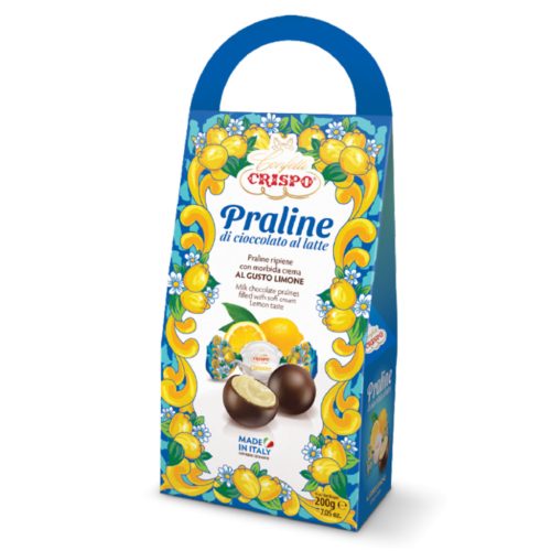Crispo Limone citromos praliné – 200g