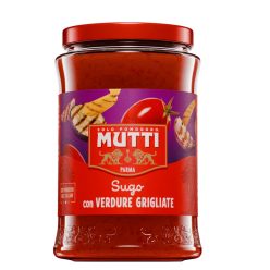 Mutti paradicsomszósz grillezett zöldségekkel – 280 g