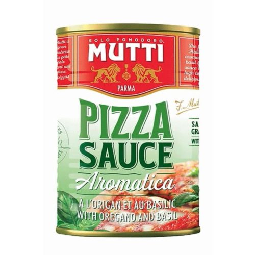 Mutti pizzaszósz bazsalikommal és oregánóval – 400 g