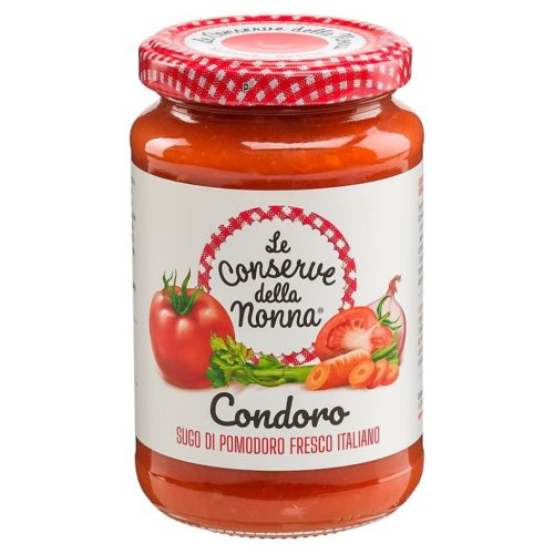 Le Conserve della Nonna Condoro Paradicsomszósz zöldségekkel – 350 g