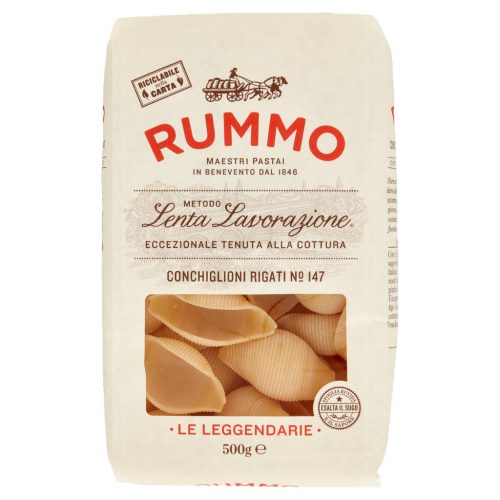 Rummo Conchiglioni Rigati N°147 durum száraztészta – 500 g