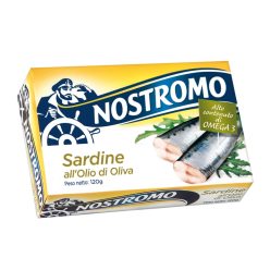 Nostromo szardínia olívaolajban – 120 g