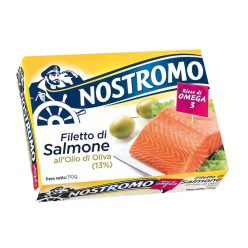 Nostromo lazac filé olívaolajban – 110 g