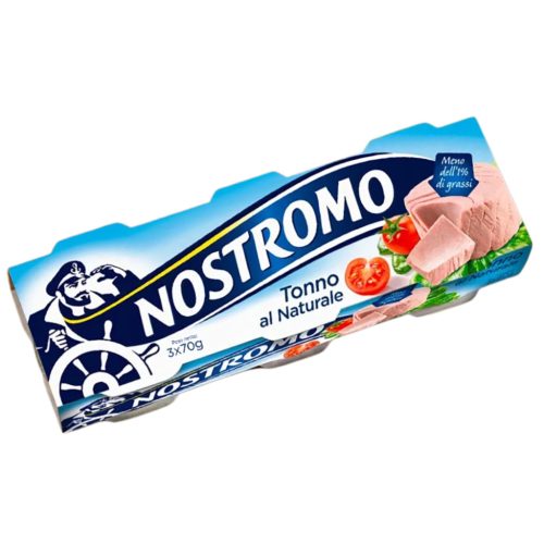 Nostromo természetes tonhal – 3×70 g