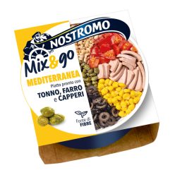 Nostromo mediterrán tonhalsaláta – 190 g