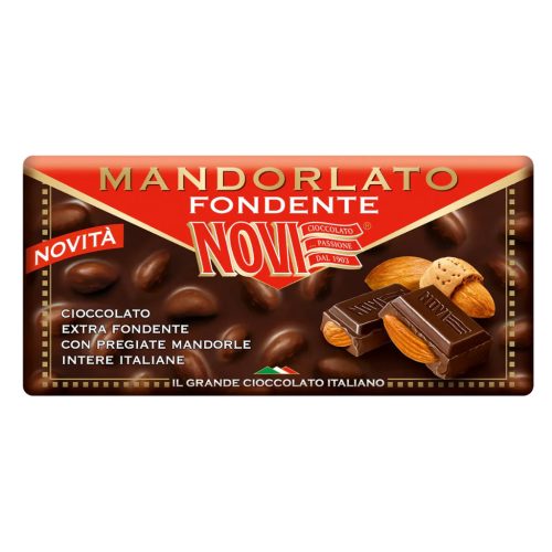 Novi mandulás étcsokoládé – 100g