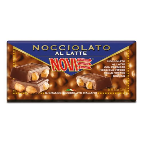 Novi tejcsokoládé egész mogyoróval – 130 g