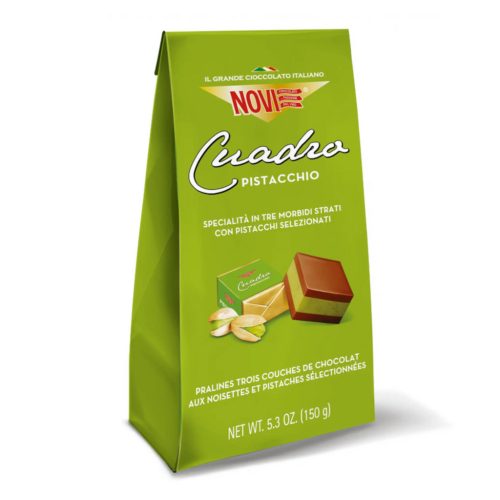 Novi Cuadro pisztáciás tejcsokoládé – 150 g