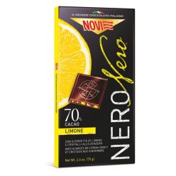 Novi citromos 70%-os étcsokoládé gyömbérrel – 75 g