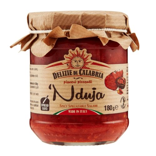 Delizie di Calabria ’Nduja csípős kenhető kolbász – 180g
