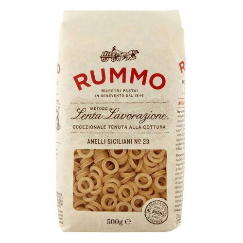 Rummo Anelli Siciliani N°23 durum száraztészta – 500 g