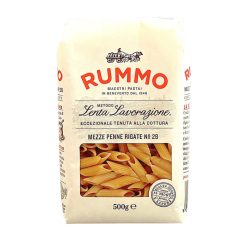   Rummo Mezze Penne Rigate N°28 durum száraztészta – 500 g