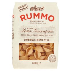 Rummo Conchiglie Rigate N°42 durum száraztészta – 500 g