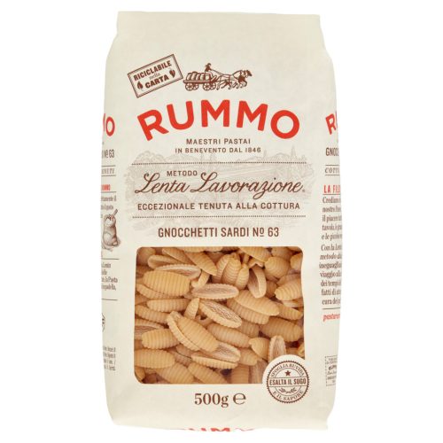Rummo Gnocchetti Sardi N°63 durum száraztészta – 500 g