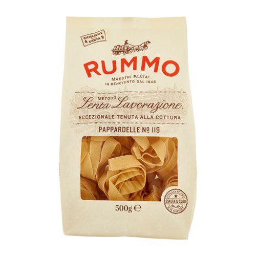 Rummo Pappardelle Nidi N°119 durumtészta – 500 g