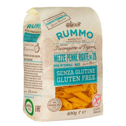 Rummo gluténmentes Mezze Penne száraztészta – 400 g