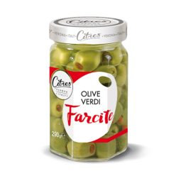 Citres töltött zöld olajbogyó olajban – 290g