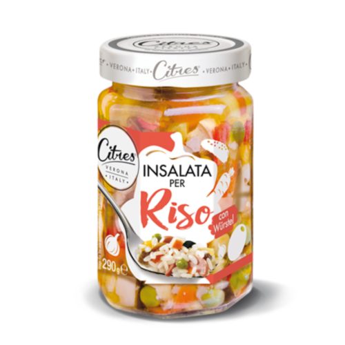Citres zöldségkeverék rizssalátához hússal – 290g