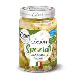 Citres fűszeres articsókaszív olajban – 290 g