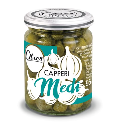 Citres közepes kapribogyó ecetben – 95 g