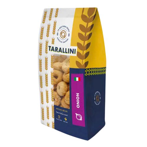 Biellebi hagymás ízesítésű tarallini – 250 g