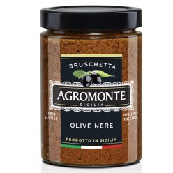 Agromonte fekete olívás bruschetta krém – 100g