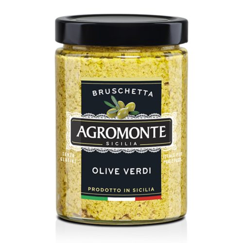 Agromonte zöld olívás bruschetta krém – 100g