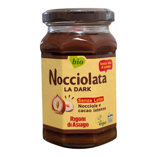 Rigoni Nocciolata bio mogyorókrém tej nélkül – 250 g
