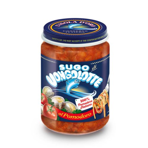 Isola D'Oro paradicsomos kagylószósz (vongolette) – 130 g